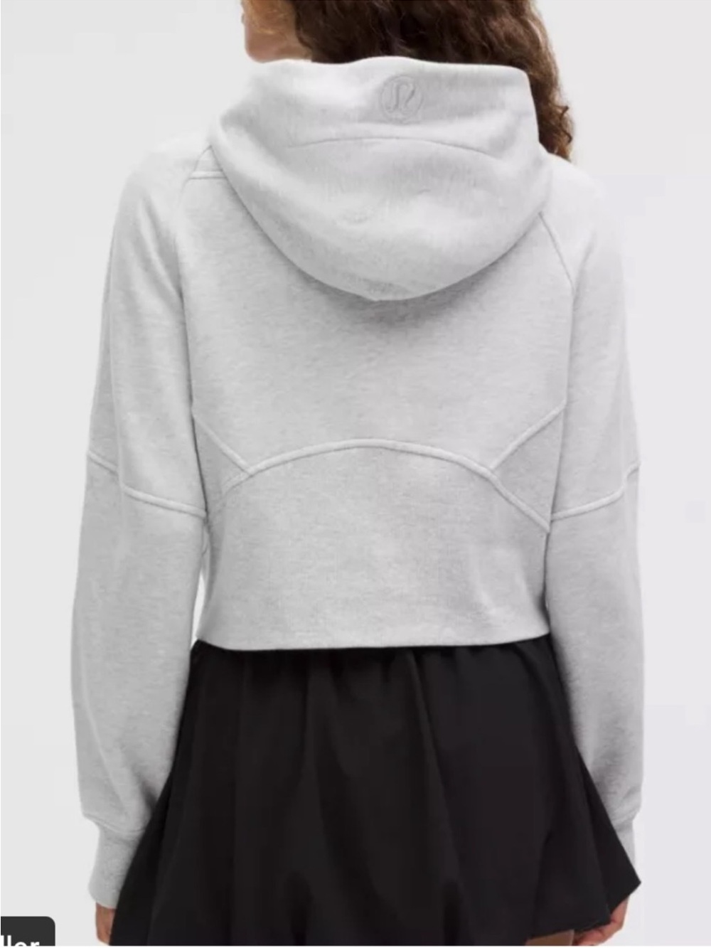 Lululemon Scuba Oversized Half Zip Hoodie Size Xs/Small - Picture 2 of 7
